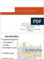 Antenatal Diagnosis of Preg