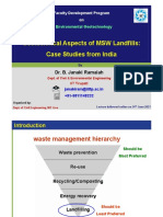 6) - Geotechnical Aspects of MSW Landfills - Janaki Ramaiah - IIT Tirupati - NIT Goa