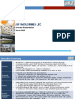 JBF Investor Presentation - March 2013