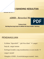 ADHD - Retardasi Mental Powerpoint Show