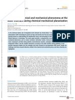 A Review On Chemical and Mechanical Phenomena at The Wafer Interface During Chemical Mechanical Planarization