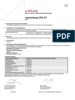 Declaration of Performance CFS CT Mit TROX de Declaration of Performance IBD WWI 00000000000005022610 000
