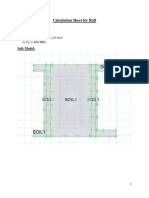 Calculation Sheet For Raft