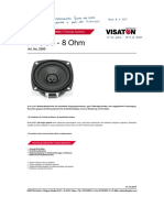 FR 8 JS - 8ohm (RS)