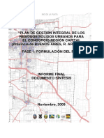 Plan de Gestión Integral de Los RSU para La Región Capital. UNLP. UTN. 2009