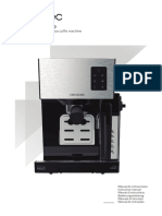 Power Instant-ccino 20 Espresso/Coffee Machine Manual
