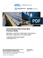 Concentrating Solar Power Best Practices Study 75763
