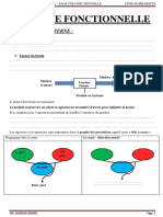 Analyse Fonctionnelleeleve