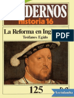 La Reforma en Inglaterra - Teofanes Egido