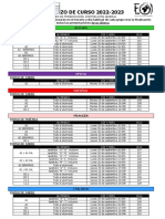 Convocatoria Comienzo CURSO - Con Salida