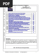 Senior Citizens' Hand Book On Succession & Inheritance