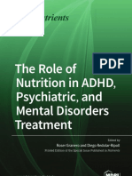 The Role of Nutrition in ADHD Psychiatric and Mental Disorders Treatment