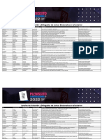 Locales de Votacion y Delegados de Juntas Electorales en El Exterior