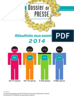 Dossier Presse Resultats Examens 2014