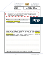 Formulaire de Cours La Gravitation Universelle EL-1