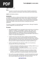Download Email Writing Lesson Plan by Mohamed Radwan SN59512165 doc pdf
