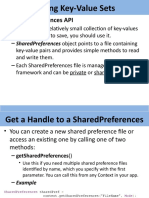 Lecture12 SharedPreferences
