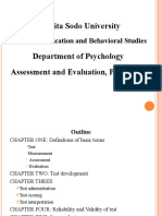 Edited Assessment and Evaluation PPT For 2014