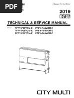 Mitsubishi Electric PFFY-P-VCM-E Service Manual Eng