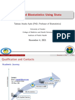 Adv Biostat HU 2021