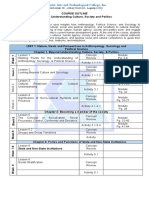 Course Outline in UCSP