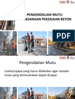 Pengendalian Mutu Beton