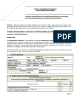 Observación Sesión Formativa