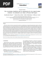 Gas Sweetening Simulation and Its Optimization by Two Typical Amine