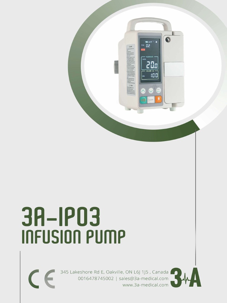 Infusion Pump IP03 | PDF