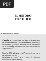 El Método Científico