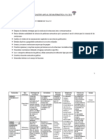 Planificación Anual de Matemática 1ºa 2022