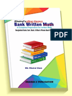 Khairuls Bank Written Math (Book - Exambd.net)