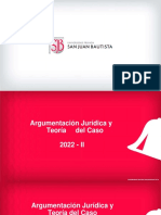 Argumentación Jurídica - Teoría Del Caso