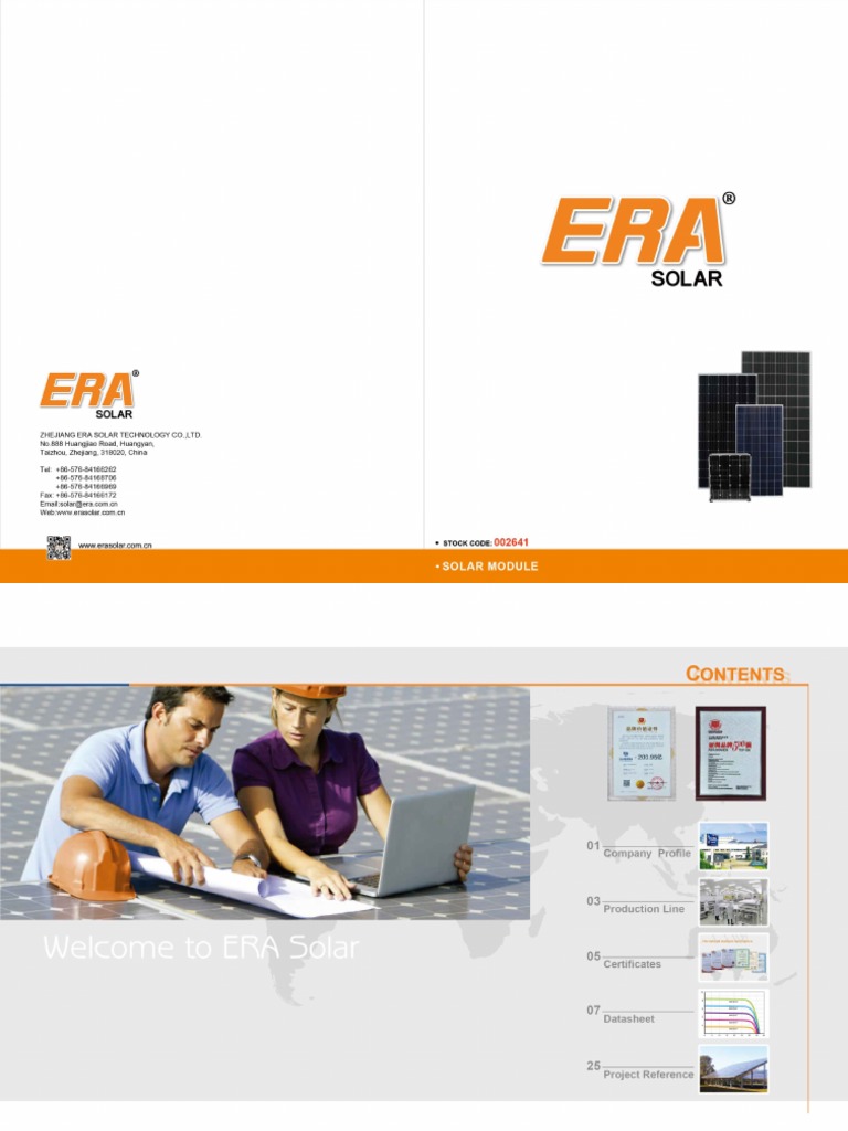Catalogue Era Solar 2019 PDF