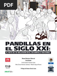 Pandillas en El Siglo Xxi