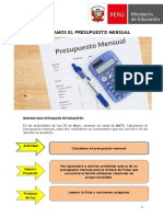 Calculamos El Presupuesto Mensual