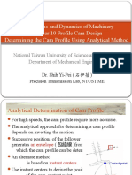 Analytical Cam Profile Determination