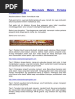 Download Tips Bagaimana Menempuh Malam Pertama Pengantin by Encik Mus SN59515697 doc pdf