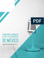 Condiciones Laborales de Las y Los Periodistas de México