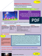 1°, Eda 9, Actividad 2 - El Adviento