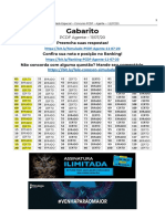 Gabarito - Simulado - PCDF Agente - 11-07