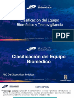 CLASE 3 - Clasificación Del Equipo Biomédico