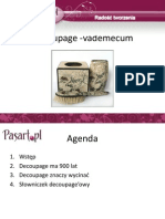 Download Pasart - decoupage Vadememcum by Pasart SN59517151 doc pdf