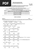 Class 12 pre prilims Exam 2020