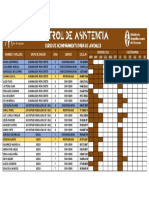 Asistencia y Evaluaciones