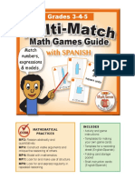 Multi-Match Multi-Match: Math Math Games Games Guide Guide