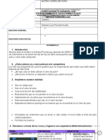 Matriz Sesión Pedagógica Cuidados Del Recien Nacido en El Hogar