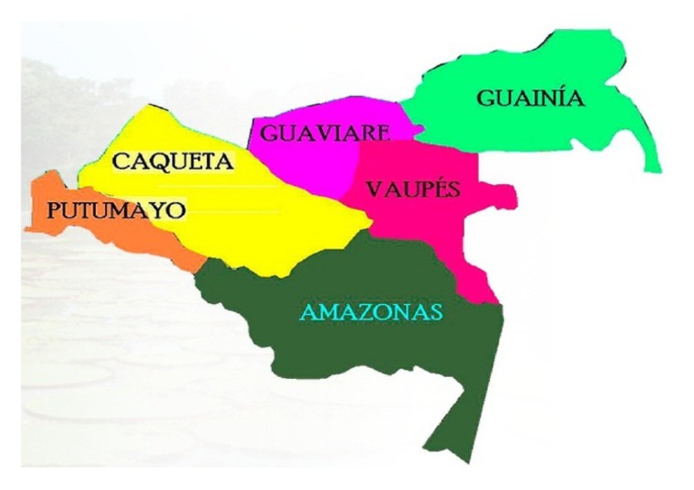 Mapa Turistico Region Amazonica | PDF