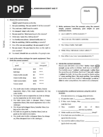 b1 Diagnostic Test Tests - 1
