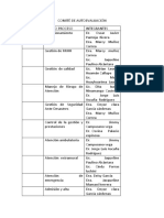 Comité de Autoevaluación